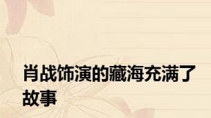 肖战饰演的藏海充满了故事