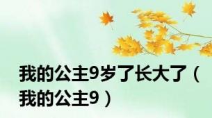 我的公主9岁了长大了（我的公主9）