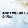 山楂树之恋的片尾曲（山楂树之恋片尾曲）