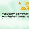 宁德时代获得外观设计专利授权：“用于电子设备的业务总览图形用户界面的主体”