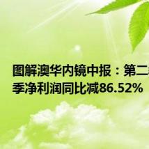 图解澳华内镜中报:第二季度单季净利润同比减86.52%