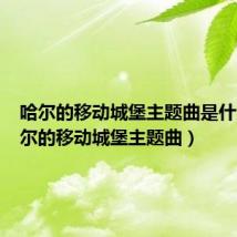 哈尔的移动城堡主题曲是什么(哈尔的移动城堡主题曲)
