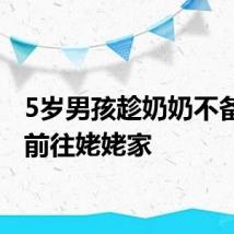 5岁男孩趁奶奶不备独行前往姥姥家