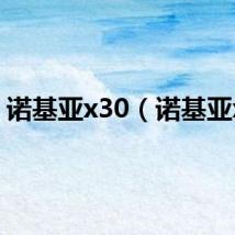 诺基亚x30（诺基亚x3）