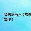 功夫派wpe（功夫派小雪球）