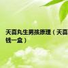天喜丸生男孩原理（天喜丸多少钱一盒）