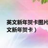 英文新年贺卡图片（英文新年贺卡）