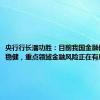 央行行长潘功胜：目前我国金融体系总体稳健，重点领域金融风险正在有序化解