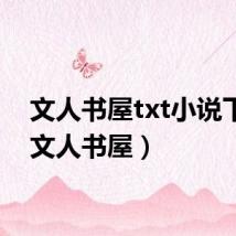 文人书屋txt小说下载（文人书屋）