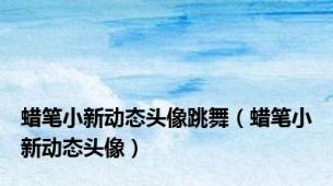 蜡笔小新动态头像跳舞（蜡笔小新动态头像）