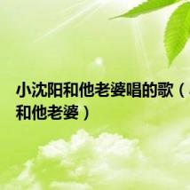 小沈阳和他老婆唱的歌(小沈阳和他老婆)