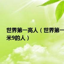世界第一高人(世界第一高人5米9的人)