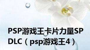 PSP游戏王卡片力量SP DLC（psp游戏王4）