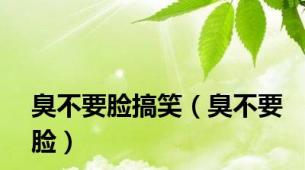 臭不要脸搞笑（臭不要脸）