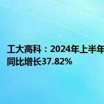 工大高科:2024年上半年净利润同比增长37.82%