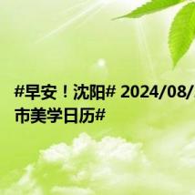 #早安！沈阳# 2024/08/27 #城市美学日历#