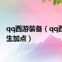 qq西游装备(qq西游医生加点)