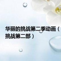 华丽的挑战第二季动画(华丽的挑战第二部)