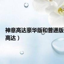 神意高达豪华版和普通版(神意高达)