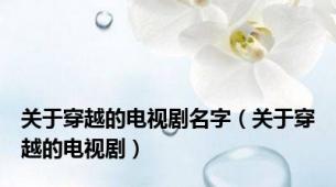 关于穿越的电视剧名字（关于穿越的电视剧）