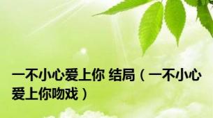 一不小心爱上你 结局（一不小心爱上你吻戏）