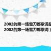 2002的第一场雪刀郎歌词是什么（2002的第一场雪刀郎歌词）