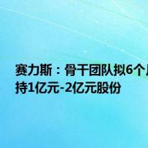 赛力斯:骨干团队拟6个月内增持1亿元-2亿元股份