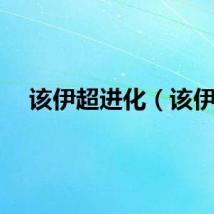 该伊超进化（该伊）