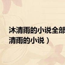 沐清雨的小说全部（沐清雨的小说）