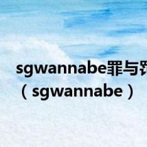 sgwannabe罪与罚歌词(sgwannabe)