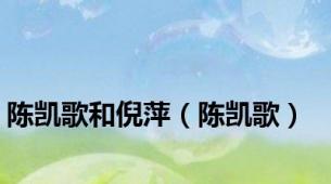陈凯歌和倪萍（陈凯歌）