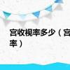 宫收视率多少（宫收视率）