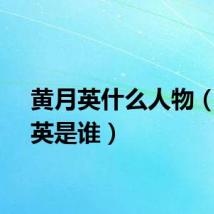 黄月英什么人物（黄月英是谁）