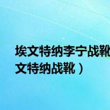 埃文特纳李宁战靴（埃文特纳战靴）