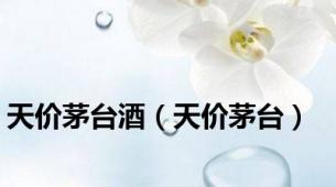 天价茅台酒（天价茅台）