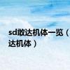 sd敢达机体一览（sd敢达机体）