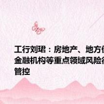 工行刘珺:房地产、地方债、中小金融机构等重点领域风险得以有效管控