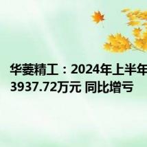 华菱精工:2024年上半年净亏损3937.72万元 同比增亏