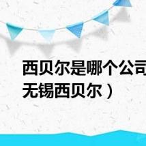西贝尔是哪个公司的（无锡西贝尔）