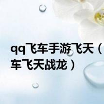 qq飞车手游飞天(qq飞车飞天战龙)