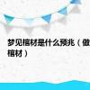 梦见棺材是什么预兆（做梦梦见棺材）