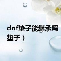 dnf垫子能继承吗(dnf垫子)