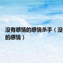 没有感情的感情杀手(没有感情的感情)