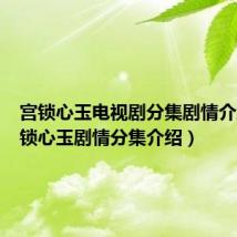 宫锁心玉电视剧分集剧情介绍（宫锁心玉剧情分集介绍）