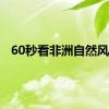 60秒看非洲自然风光