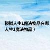 模拟人生1魔法物品在哪（模拟人生1魔法物品）
