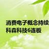 消费电子概念持续活跃 科森科技6连板