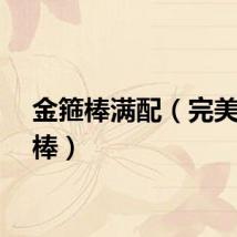 金箍棒满配（完美金箍棒）