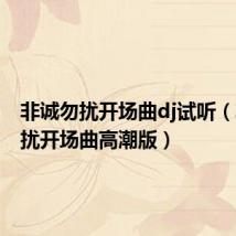 非诚勿扰开场曲dj试听(非诚勿扰开场曲高潮版)