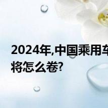 2024年,中国乘用车市还将怎么卷?
